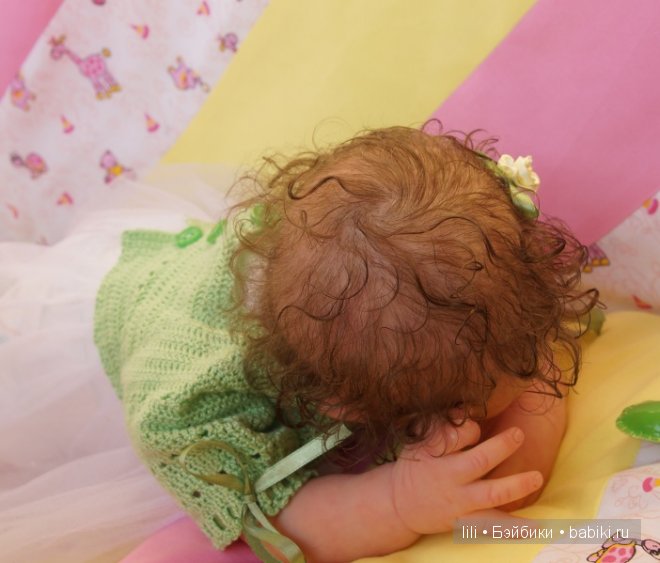 Моя малышка реборн из молда Семми - Дуняша (фото 4)