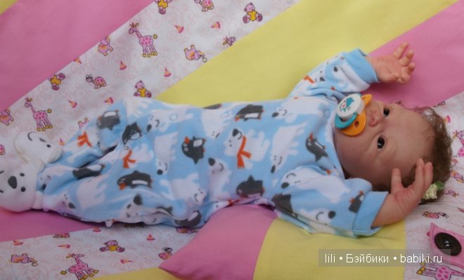 Моя малышка реборн из молда Семми - Дуняша