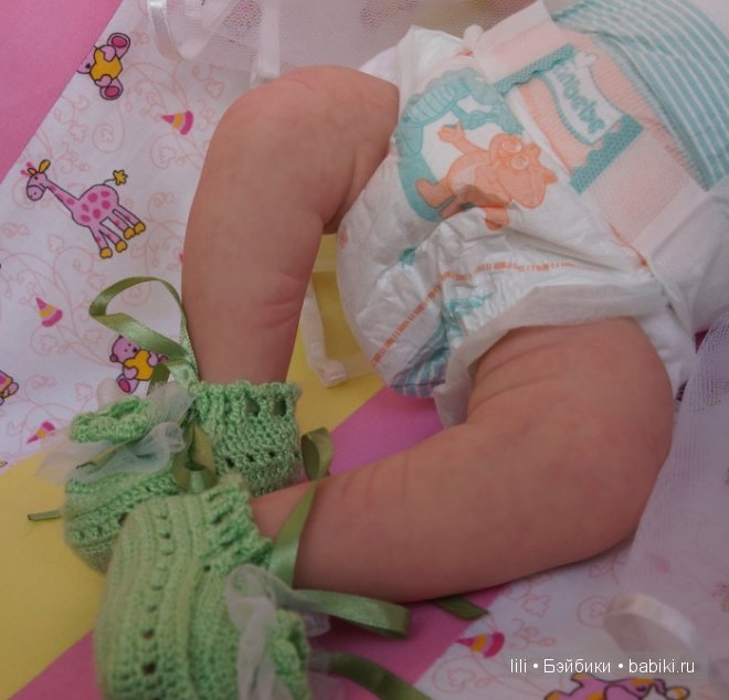 Моя малышка реборн из молда Семми - Дуняша (фото 10)