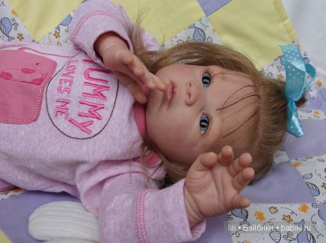 Моя Перис. Кукла реборн из молда Валентина от Gudrun Legler