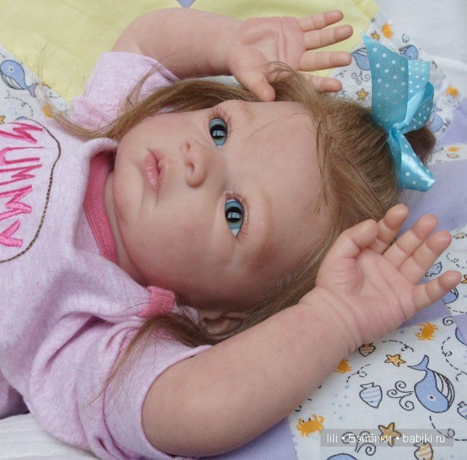 Моя Перис. Кукла реборн из молда Валентина от Gudrun Legler