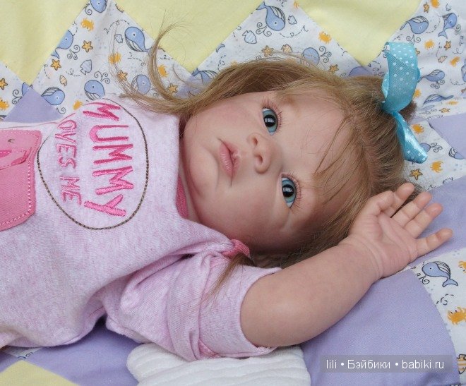 Моя Перис. Кукла реборн из молда Валентина от Gudrun Legler