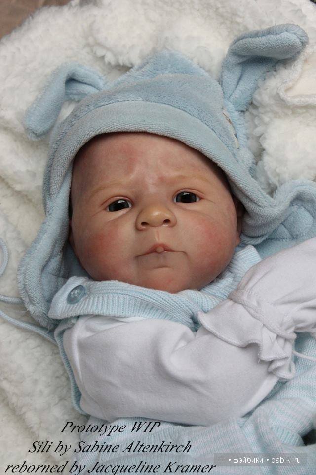 Молд для куклы реборн Sili от Sabine Altenkirch