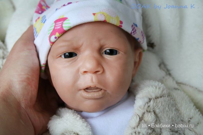 Молд для куклы реборн Alexa от скульптора Joanna Kazmierczak