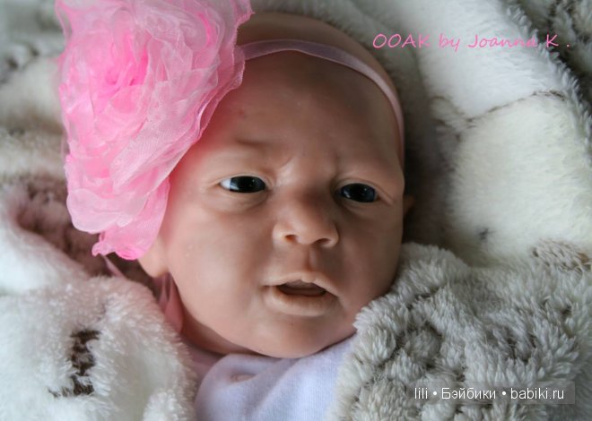 Молд для куклы реборн Alexa от скульптора Joanna Kazmierczak