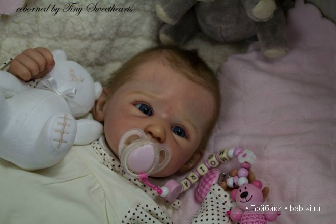 Молд для куклы реборн Moira скульптора Heike Kolpin