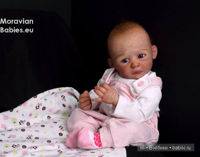 Молд для куклы реборн Moira скульптора Heike Kolpin