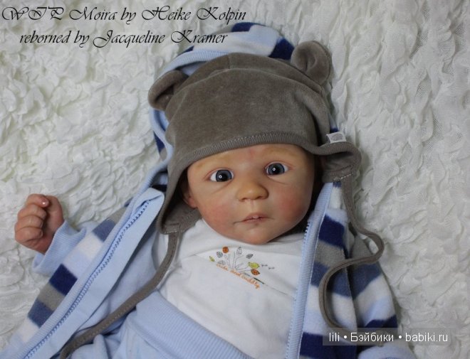Молд для куклы реборн Moira скульптора Heike Kolpin