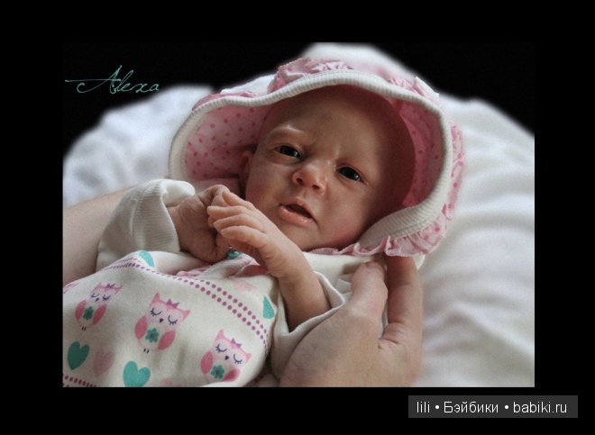 Молд для куклы реборн Alexa от скульптора Joanna Kazmierczak