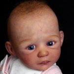 Молд для куклы реборн Moira скульптора Heike Kolpin