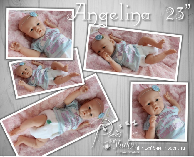 Новый молд для куклы реборн Angelina by Romie Strydom