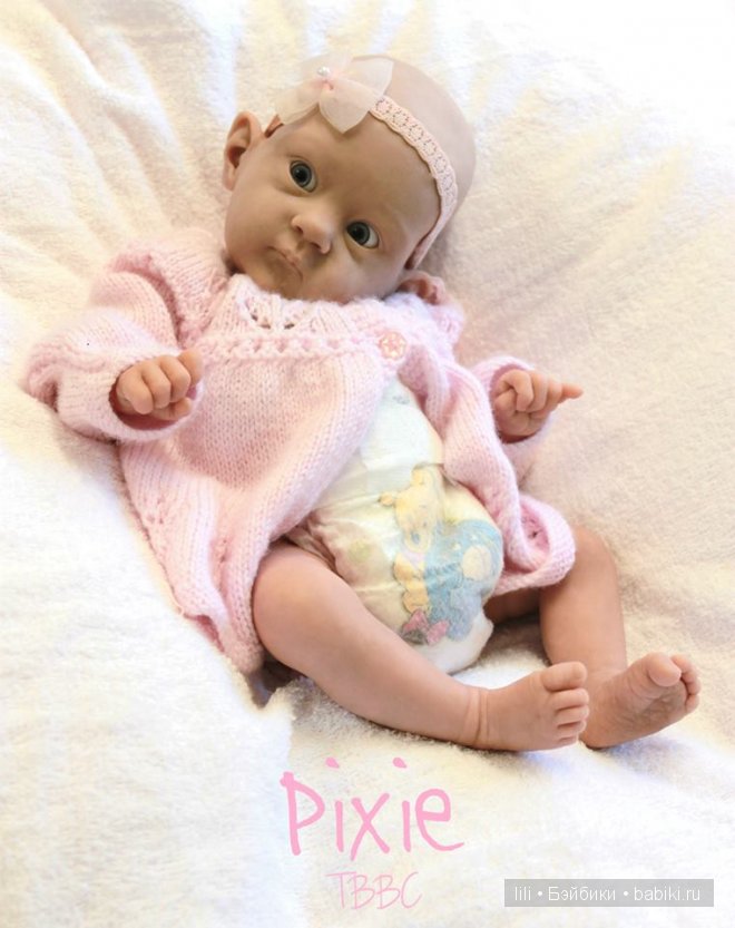 Новый молд для куклы реборн Pixie от Bonnie Brown