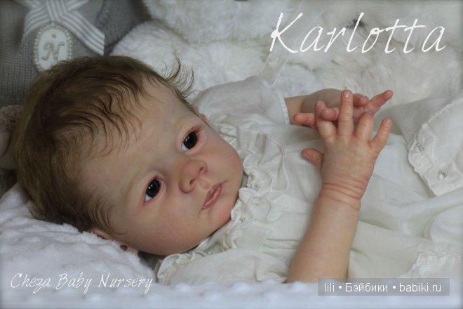 Молд для куклы реборн Karlotta Karola Wegerich