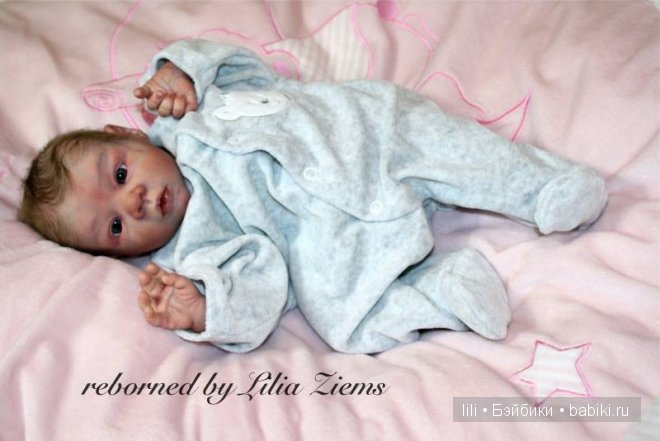 Молд для куклы реборн Chris, скульптор Brit Klinger