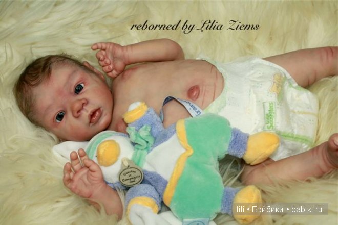 Молд для куклы реборн Chris, скульптор Brit Klinger