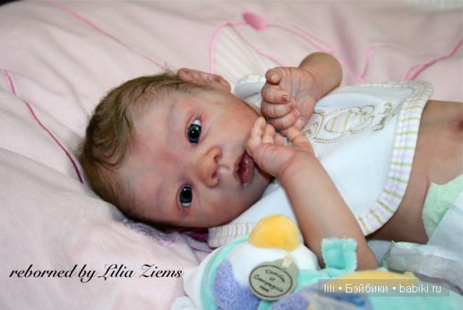 Молд для куклы реборн Chris, скульптор Brit Klinger