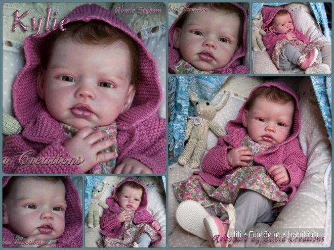 Молд для куклы реборн Kylie by Romie Strydom