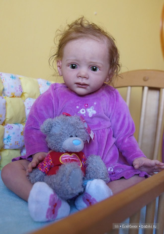 Моя малышка реборн Фридолинка