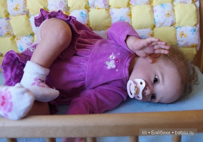 Моя малышка реборн Фридолинка