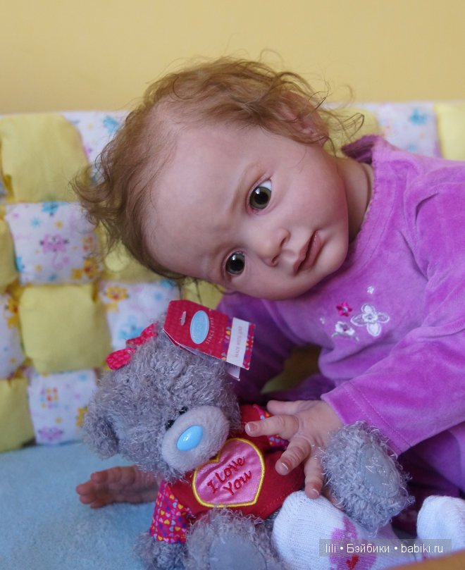 Моя малышка реборн Фридолинка