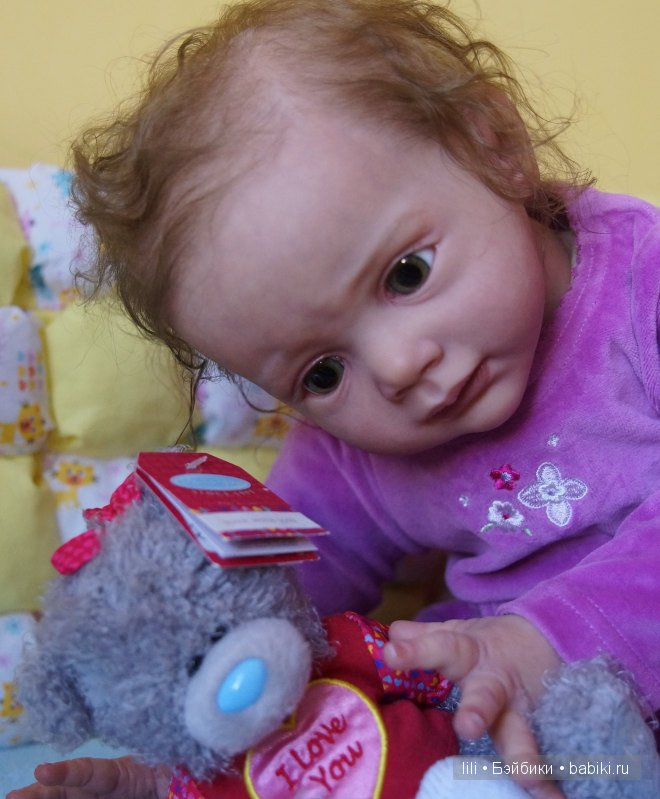 Моя малышка реборн Фридолинка