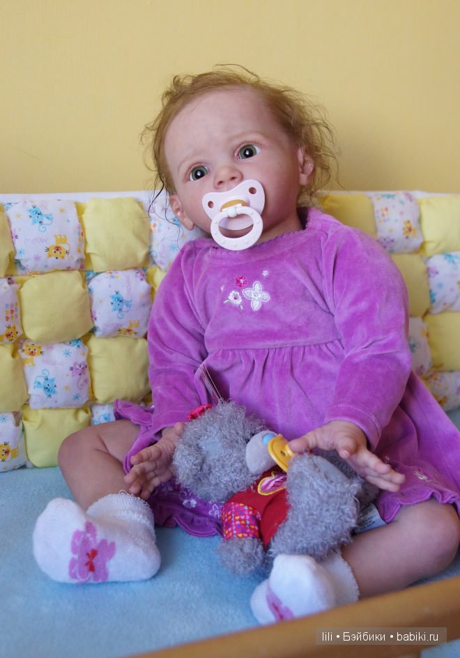 Моя малышка реборн Фридолинка