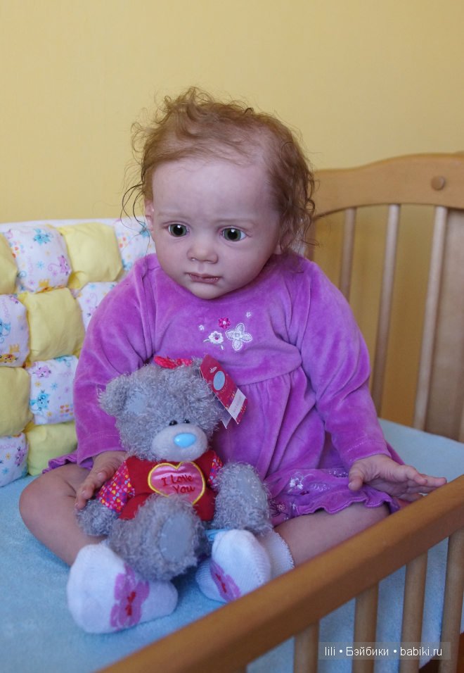 Моя малышка реборн Фридолинка