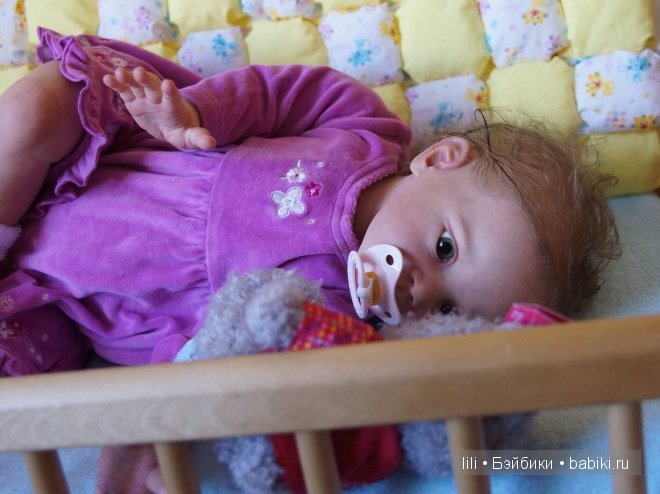 Моя малышка реборн Фридолинка