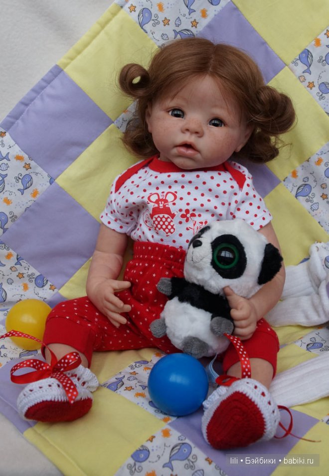 Моя кукла реборн - Красная шапочка