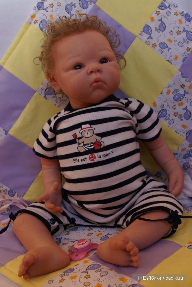 Моя Боннечка - кукла реборн из молда Перис (фото 4)