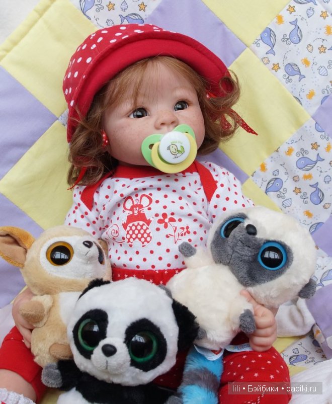 Моя кукла реборн - Красная шапочка