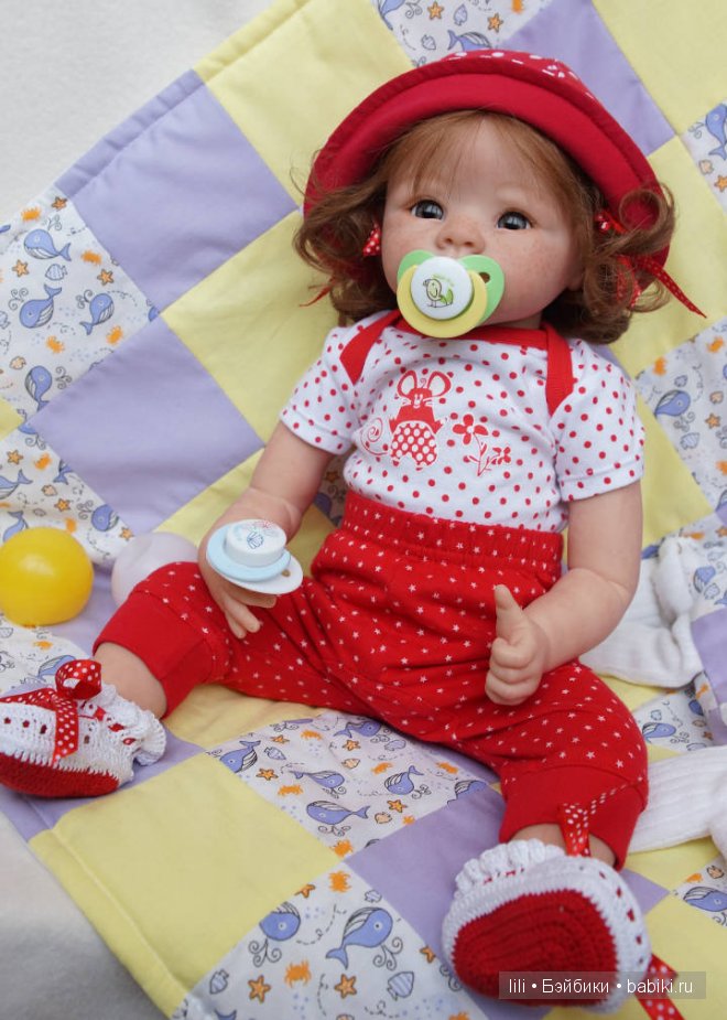 Моя кукла реборн - Красная шапочка