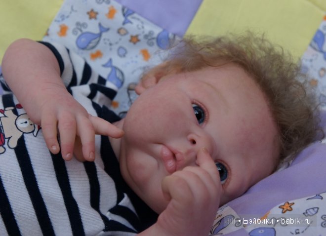 Моя Боннечка - кукла реборн из молда Перис (фото 8)