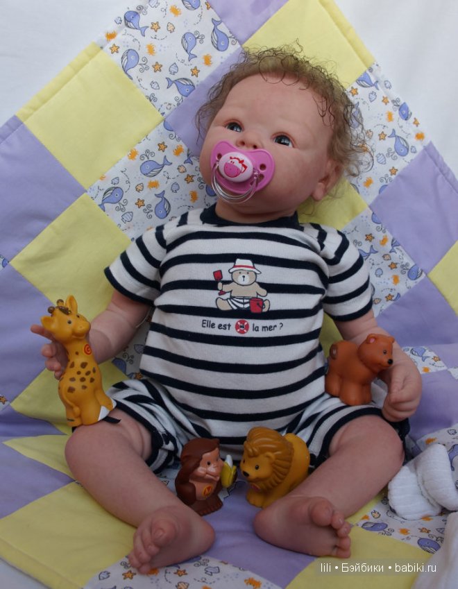 Моя Боннечка - кукла реборн из молда Перис (фото 10)