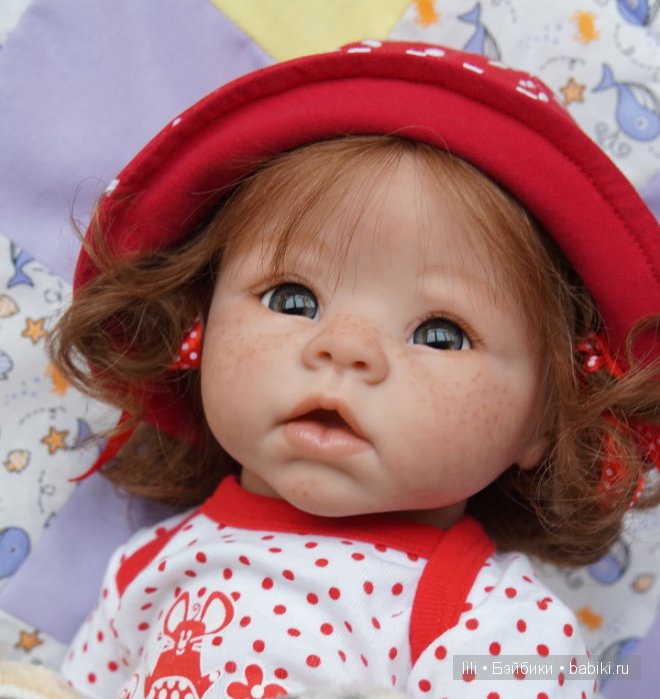Моя кукла реборн - Красная шапочка