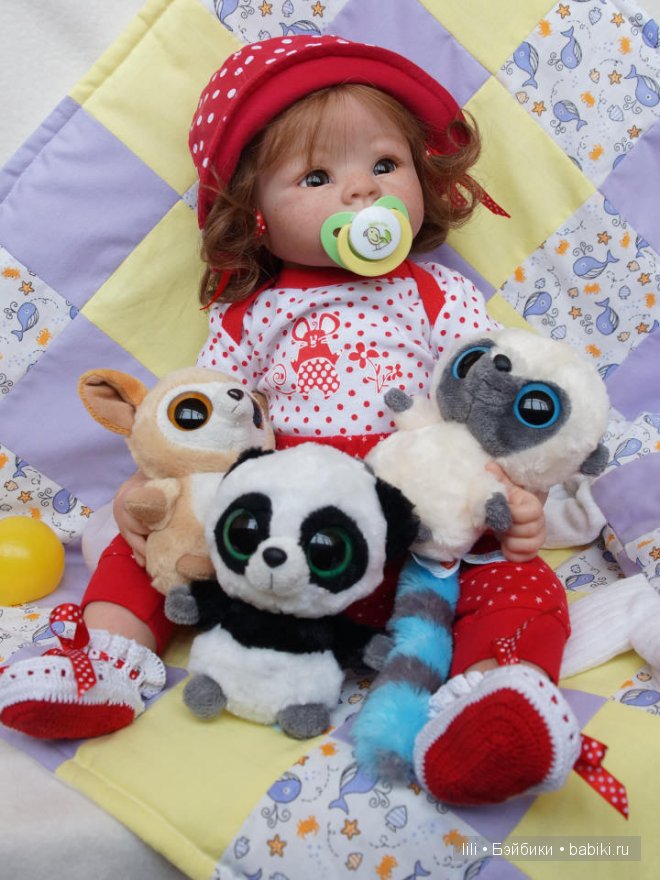 Моя кукла реборн - Красная шапочка