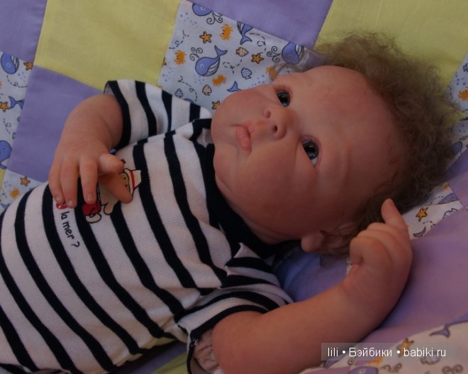 Моя Боннечка - кукла реборн из молда Перис (фото 7)