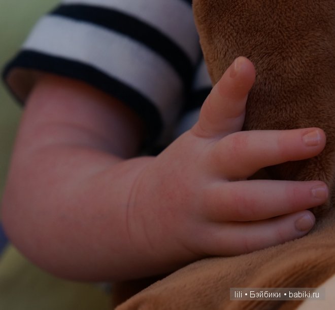 Моя Боннечка - кукла реборн из молда Перис