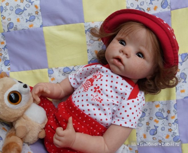 Моя кукла реборн - Красная шапочка