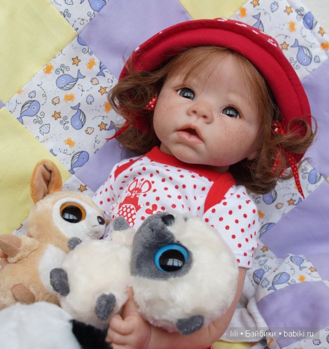 Моя кукла реборн - Красная шапочка