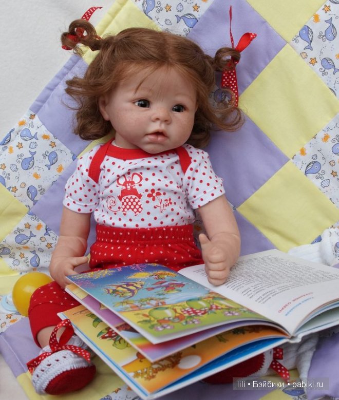 Моя кукла реборн - Красная шапочка