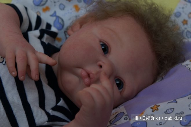 Моя Боннечка - кукла реборн из молда Перис