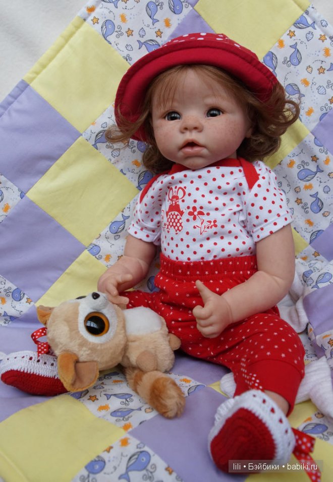 Моя кукла реборн - Красная шапочка