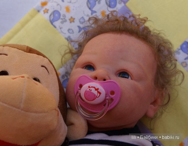 Моя Боннечка - кукла реборн из молда Перис (фото 2)