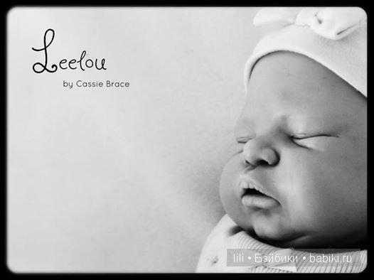 Молд для куклы реборн Leelou от Cassie Brace