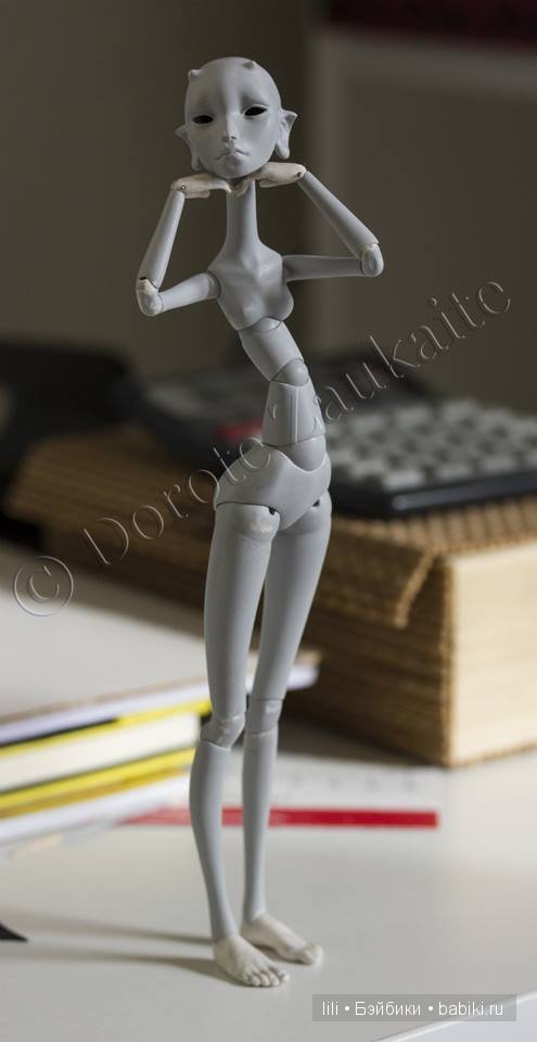 Tiny Tender Demon, куколка БЖД от Dorote Zaukaite