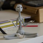 Tiny Tender Demon, куколка БЖД от Dorote Zaukaite