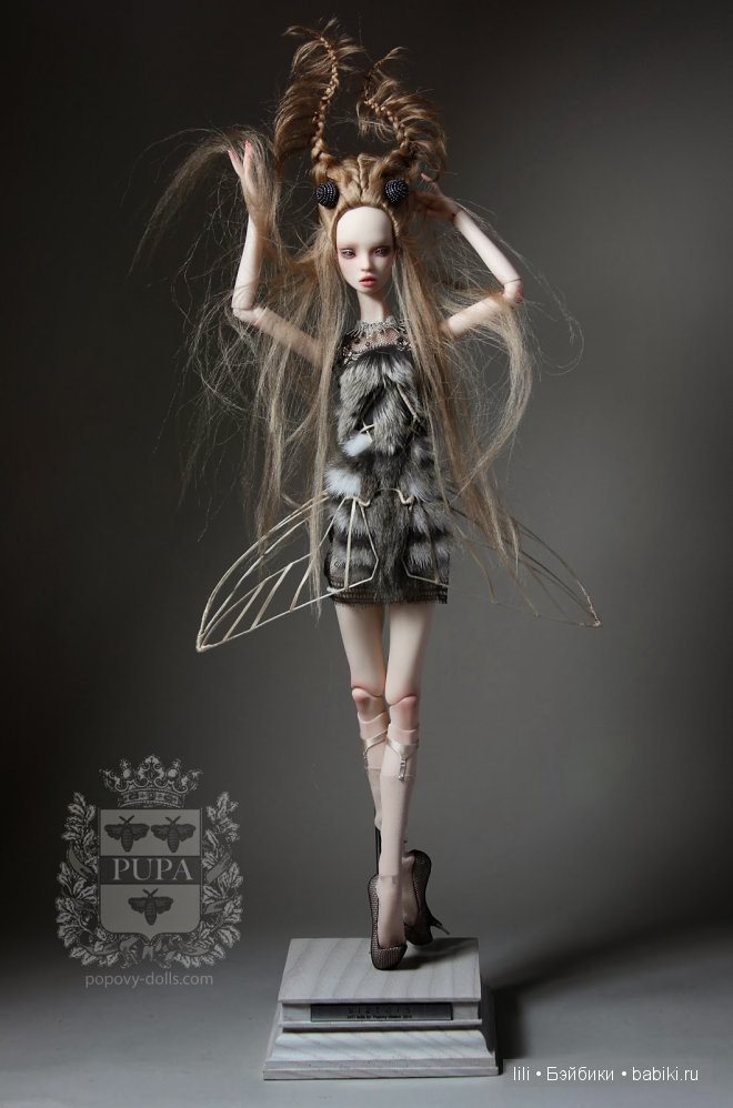 Авторские шарнирные куколки сестер Поповых