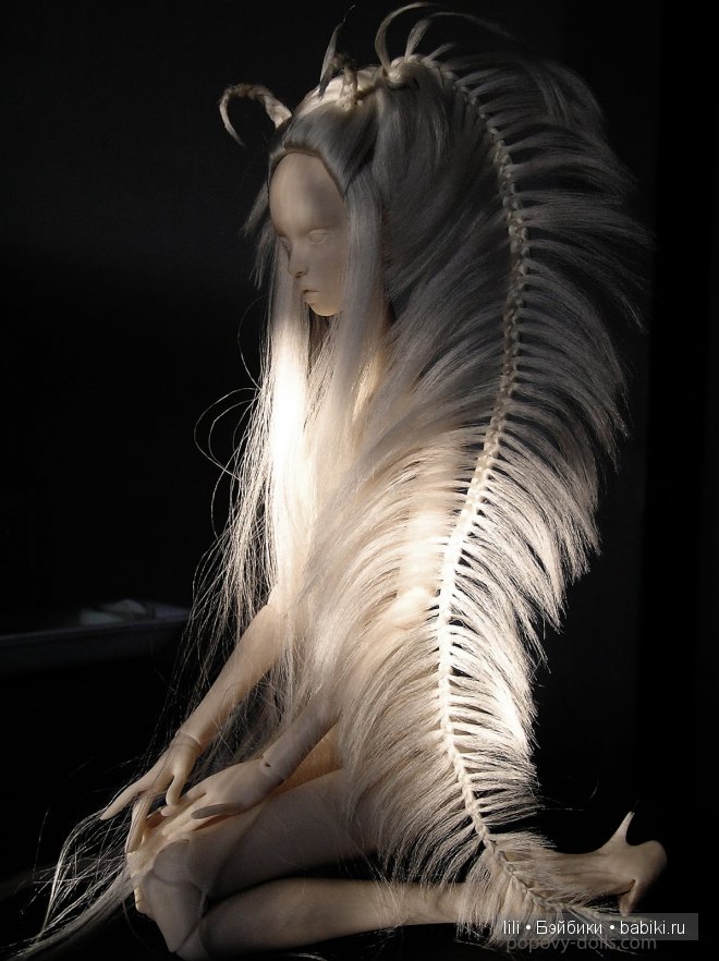 Авторские шарнирные куколки сестер Поповых