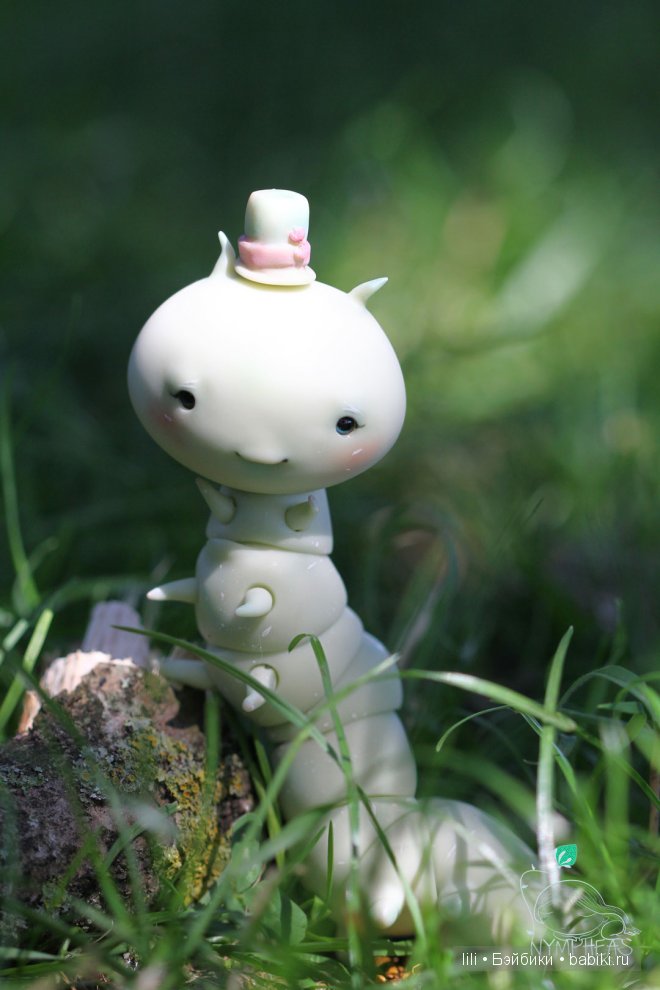 Зеленая гусеница ChouChou Green tea от Nympheasdolls